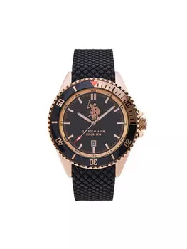 Часы Spencer U.S. Polo Assn., черный