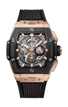 Часы spirti of big bang king gold ceramic Hublot