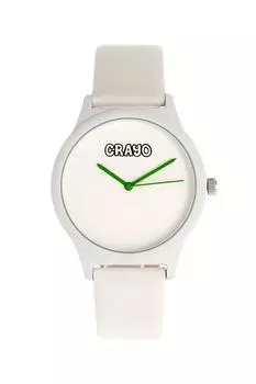Часы Сплат унисекс Crayo, белый