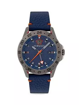 Часы Sport Tech GMT из нержавеющей стали Versace