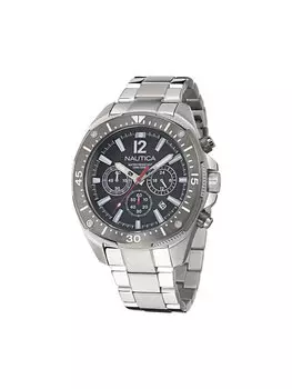 Часы Sporty Chronograph NAPBSS505 Nautica, серебряный