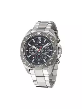Часы Sporty Chronograph NAPBSS505 Nautica, серебряный