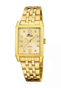 Часы SQUARE Lotus, золотой