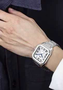 Часы SQUARE SERIES Lotus, белый