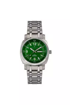 Часы Stealth с днем и датой Nautis, зеленый