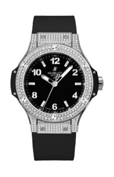 Часы steel pave' Hublot