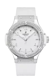 Часы steel white diamonds Hublot