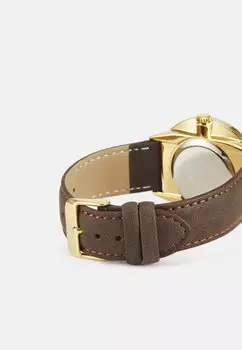 Часы Stockholm Vintage Unisex CHPO, коричневые