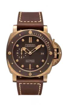 Часы submersible bronzo 47 мм Panerai