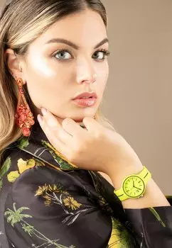 Часы Superga, желтый неон