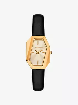 Часы Suri золотистого цвета и кожи Michael Kors, золотой