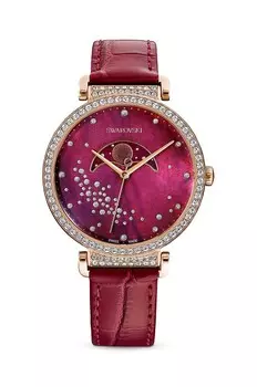 Часы Swarovski 5613323 PASSAGE MOON PHASE, красный