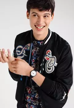 Часы Swatch Twice Again, черный