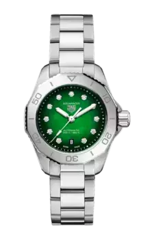Часы Tag Heuer Aqauracer professional 200 с перламутром