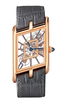Часы tank asymtrique scheletrato Cartier