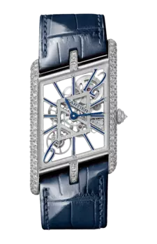 Часы tank asymtrique scheletrato Cartier