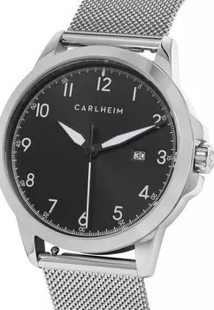 Часы Thomas Carlheim, серебро/черный