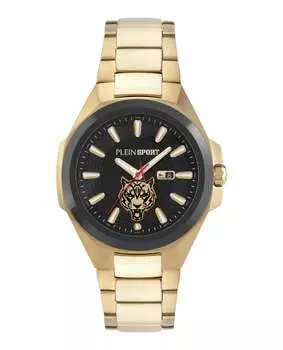 Часы Tigermaster PLEIN SPORT, золотой/золотой/черный