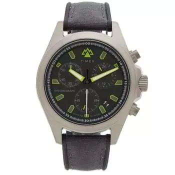 Часы Timex Expedition North Field Chronograph 42Mm Watch, черный
