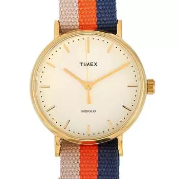 Часы Timex Fairfield с кремовым циферблатом TW2P91600