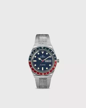 Часы Timex Q Timex Diver, цвет blue dial/silver bracelet/blue red