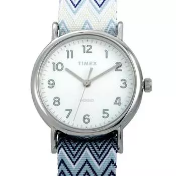 Часы Timex Weekender Blue Chevron 38 мм TW2R59200, цвет multi