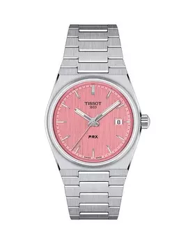 Часы Tissot PRX, 35 мм, розовый