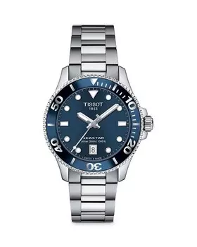 Часы Tissot Seastar 1000, 36 мм, синий