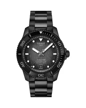 Часы Tissot Seastar 1000 Powermatic 80, 40 мм, черный