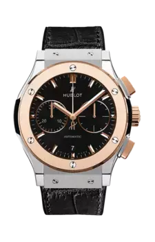 Часы titanium king gold chronograph automatic Hublot