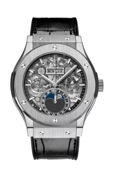 Часы titanium moon phase Hublot