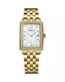 Часы Toccata Diamond, 23 x 28 мм Raymond Weil, цвет White