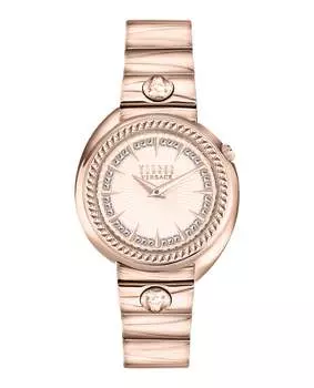 Часы Tortona Crystal Versus Versace, розовый/розовый/розовый