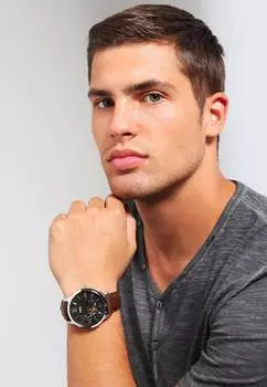 Часы Townsman Fossil, цвет dunkelbraun