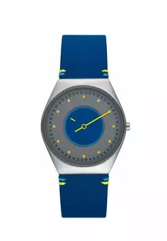 Часы Traditional Grenen Solar Disc Skagen, синий