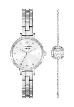 Часы TRADITIONAL SET kate spade new york, серебряный