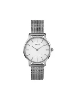 Часы Transcend TW2Y10200 Timex, серебряный