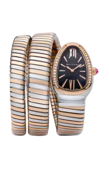 Часы tubogas quartz 2 twirls Bulgari