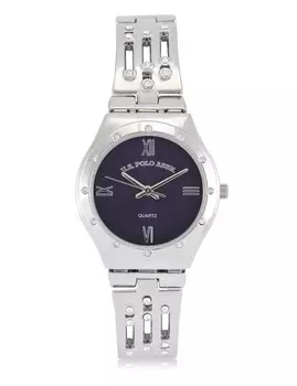 Часы U.S. Polo Assn Ladies Silver Analog Bracelet, сребристый