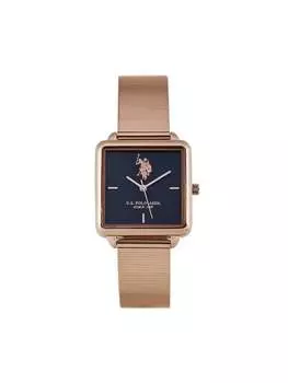 Часы U.S. Polo Assn., розовый