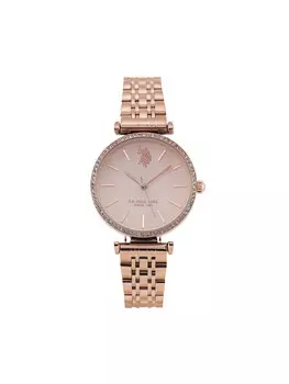 Часы U.S. Polo Assn., розовый