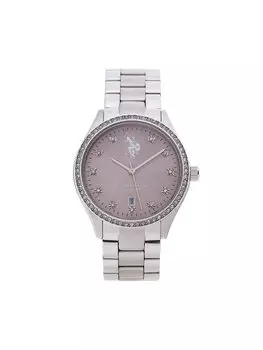 Часы U.S. Polo Assn., серебряный