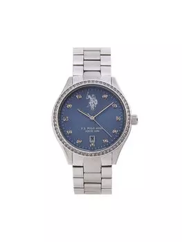 Часы U.S. Polo Assn., серебряный