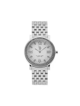 Часы U.S. Polo Assn., серебряный