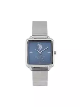 Часы U.S. Polo Assn., серебряный