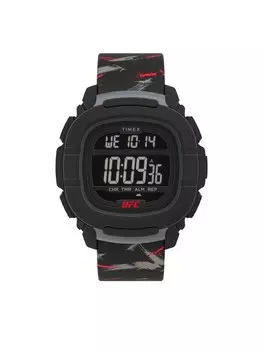 Часы UFC Strength Shock XL Timex, черный