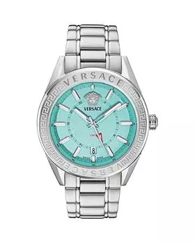 Часы V-Code GMT, 42 мм Versace, синий