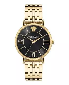 Часы V-Eternal Versace, золотой/золотой/черный