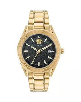 Часы V-код, 42 мм Versace, цвет Black