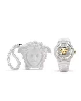 Часы V Pop, 43 мм Versace, белый